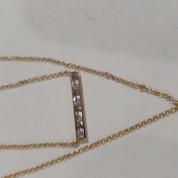 Elegant Gold-Tone Layered Initial Necklace, Stylish Personalized Women's Jewelry - Picture 5 of 10